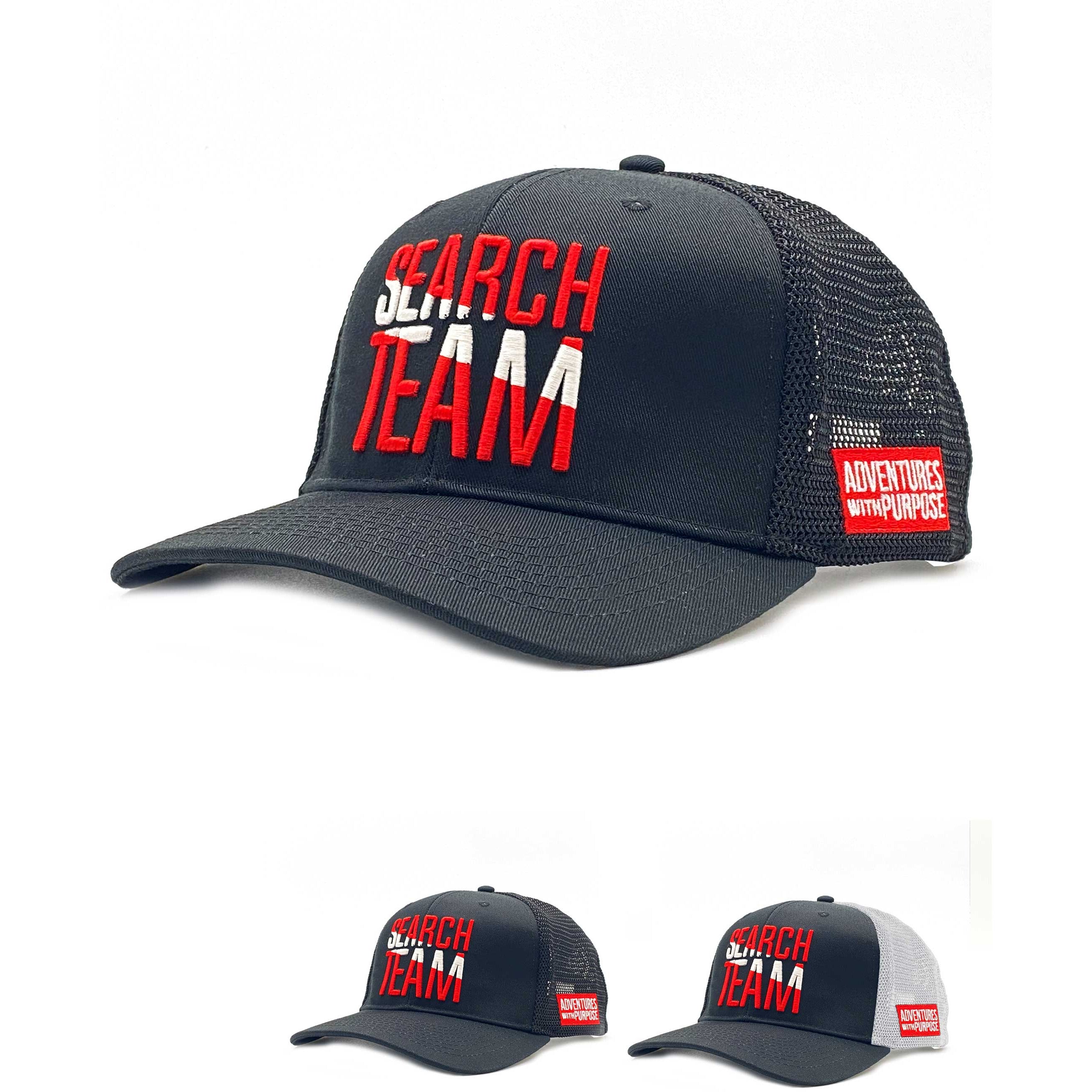 Adventures Purpose - SEARCH TEAM 3D EMBROIDERED HATS