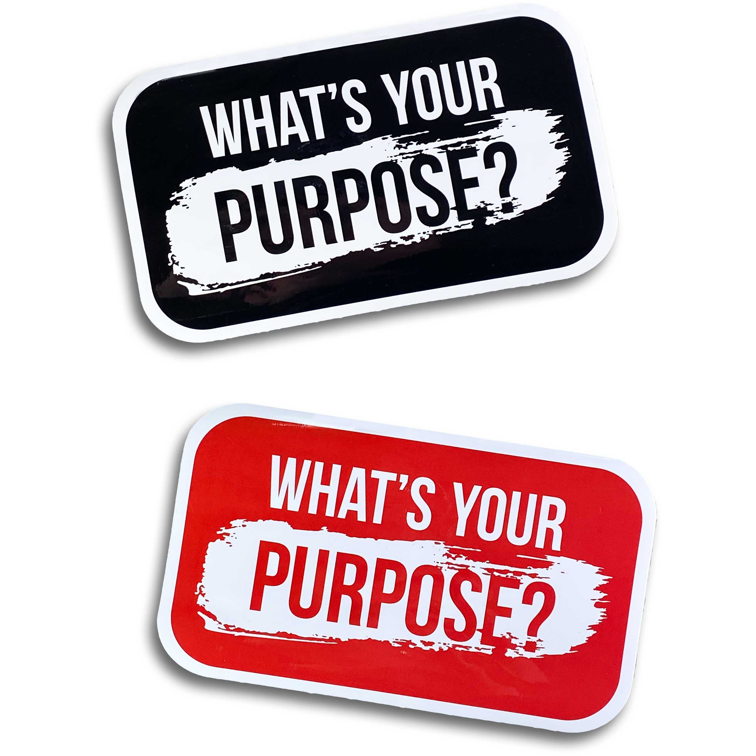 Vinyl Stickers: WHAT'S YOUR PURPOSE?