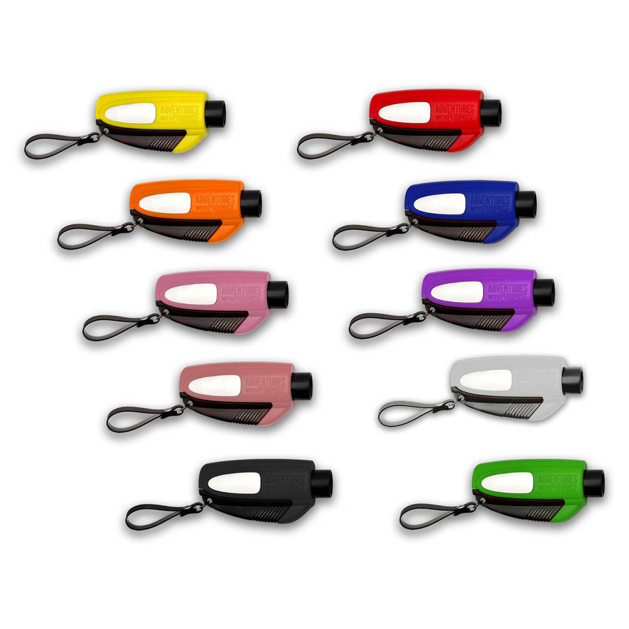 2in1 Emergency Window Breaker & Seatbelt Cutter Adventures With Purpose
