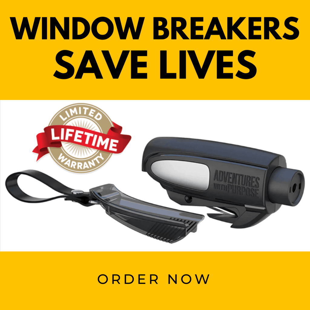 Spring Loaded Window Breaker, Razor Sharp Seat Belt Cutter, Auto Accident  Life-saving Rescue Tool (black)