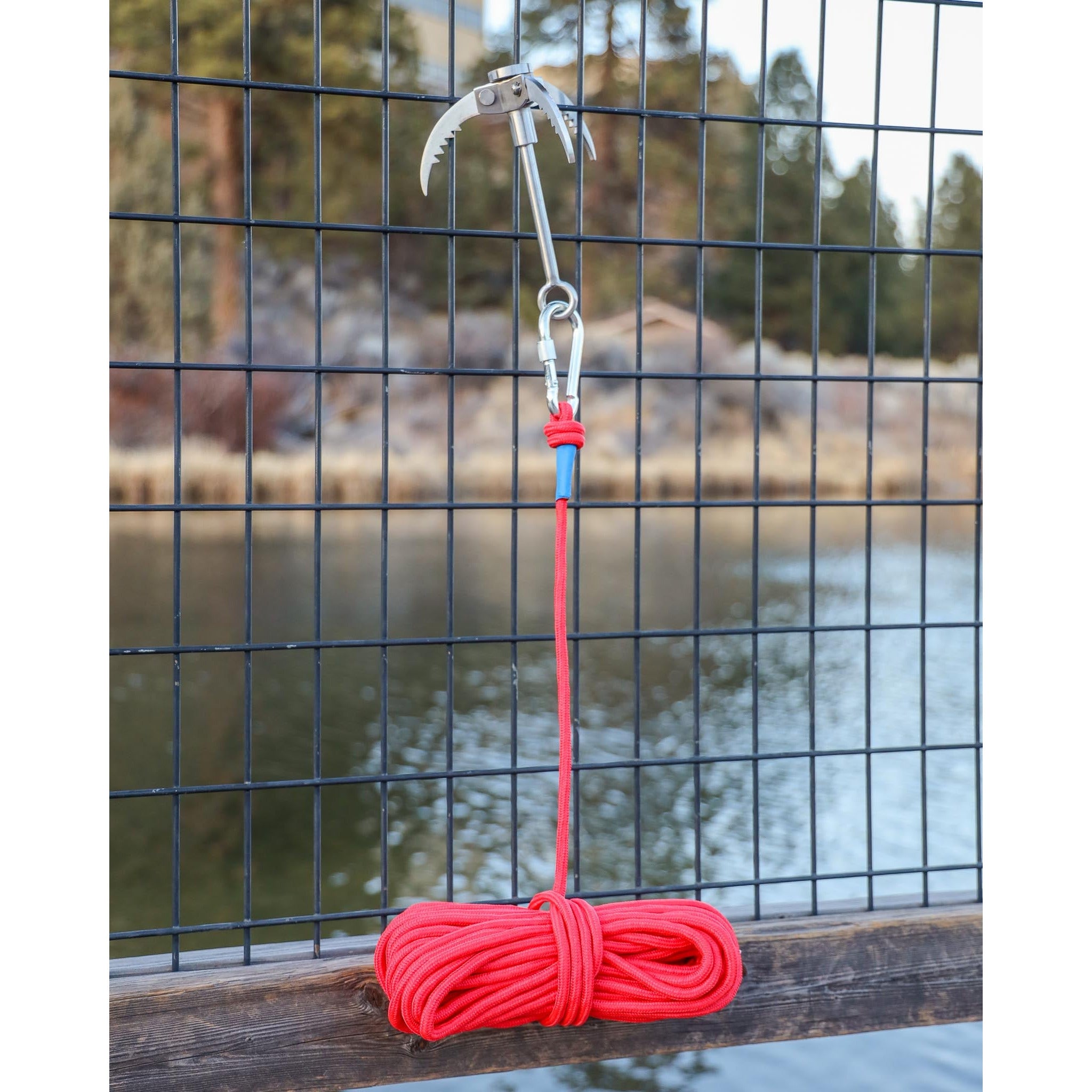 2,600 LBS 2-In-1 PULL FISHING FISHING MAGNET WITH FOLDING GRAPPLING HOOK –  Adventures With Purpose