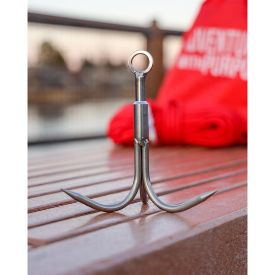 STAINLESS STEEL GRAPPLING HOOK