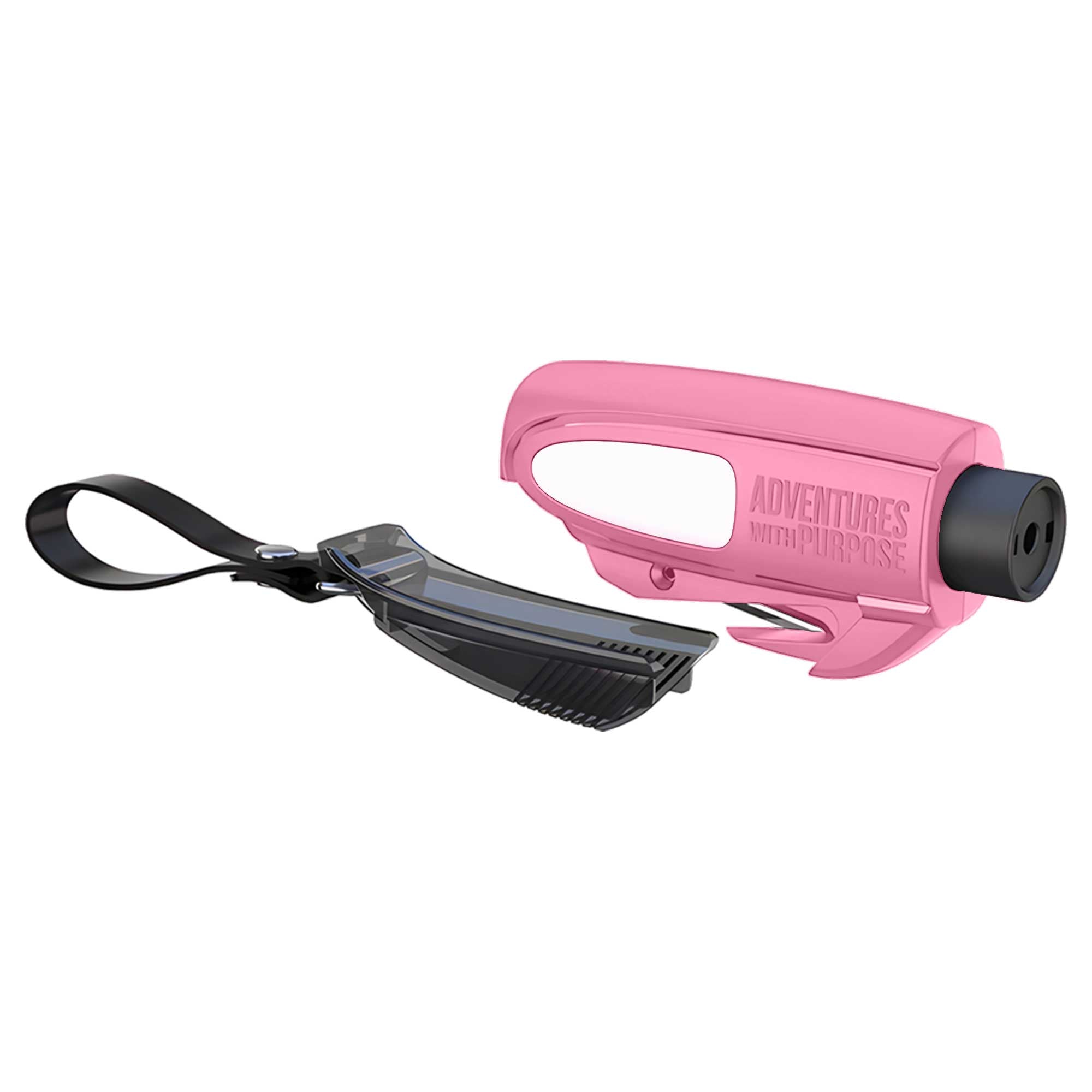 resqme® Car Escape Tool, Seatbelt Cutter / Window Breaker - Pink