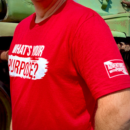 WHAT'S YOUR PURPOSE Premium Crew T-Shirts
