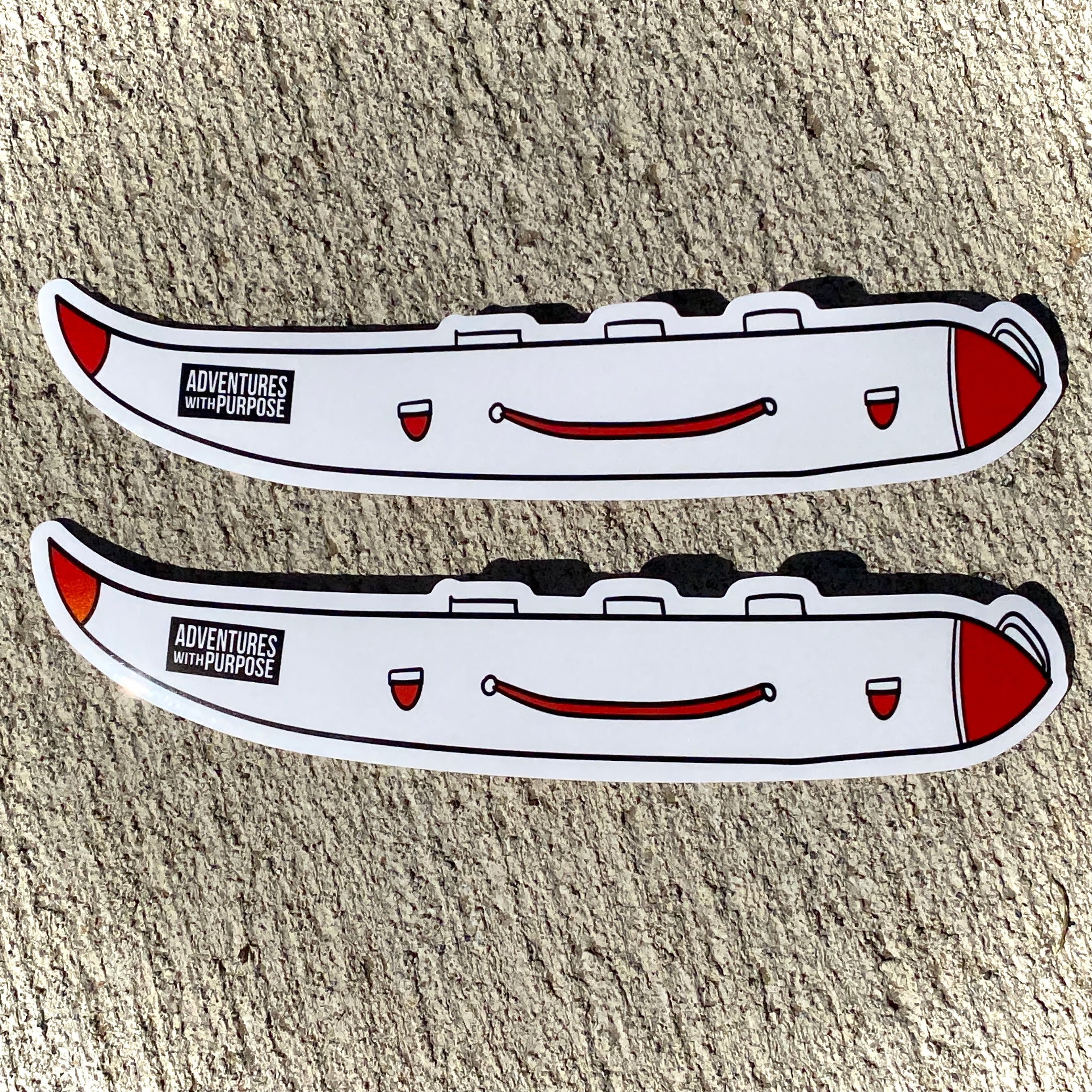 Vinyl Stickers: AWP Inflatable Boat