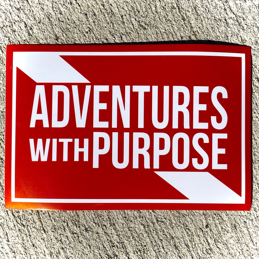 Vinyl Stickers: Adventures With Purpose