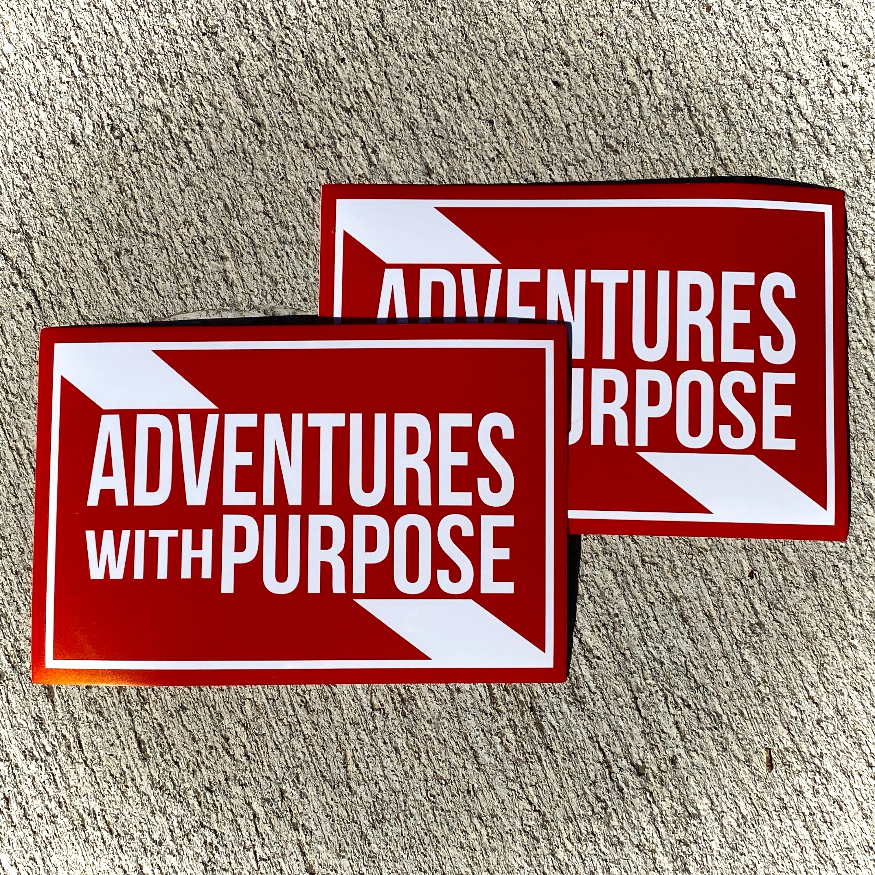 Vinyl Stickers: Adventures With Purpose