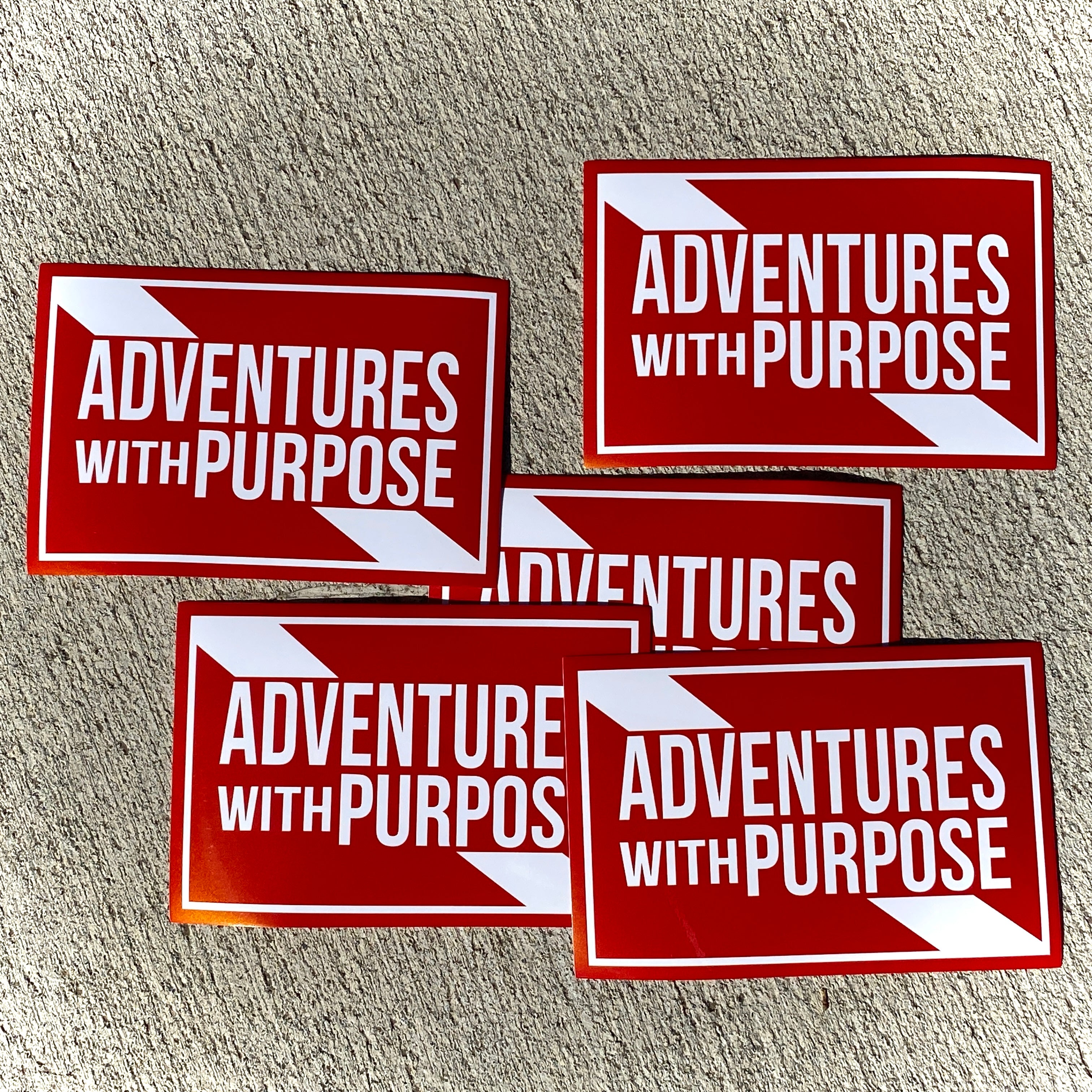 Vinyl Stickers: Adventures With Purpose