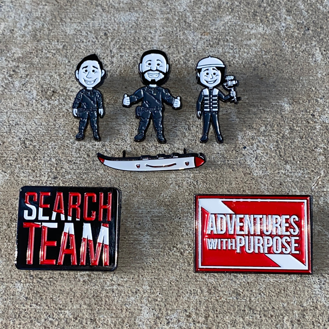Collector Pins: 6 Piece AWP Pin Set