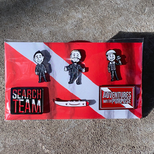 Collector Pins: 6 Piece AWP Pin Set