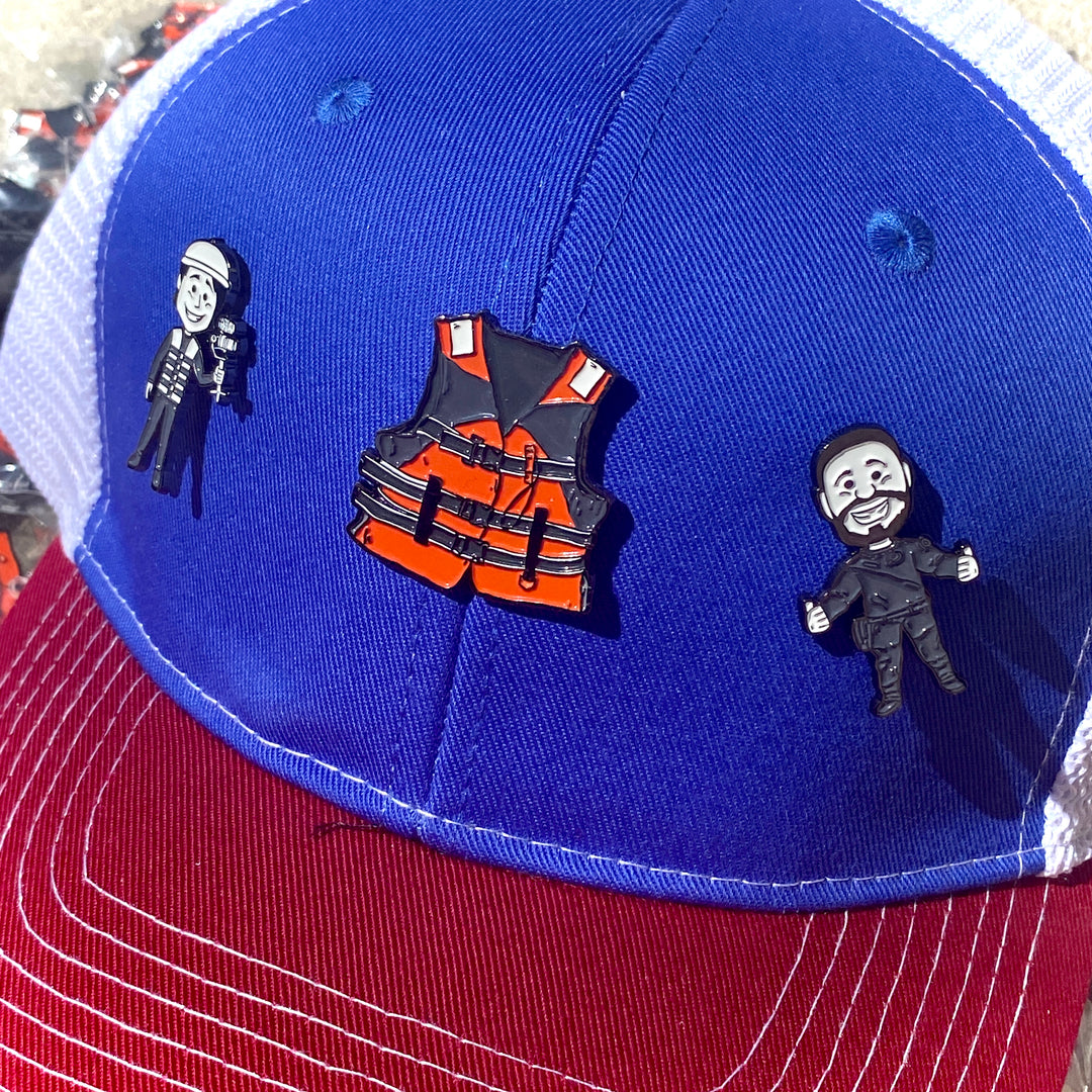 Collector Pins: ALWAYS WEAR YOUR LIFE JACKET