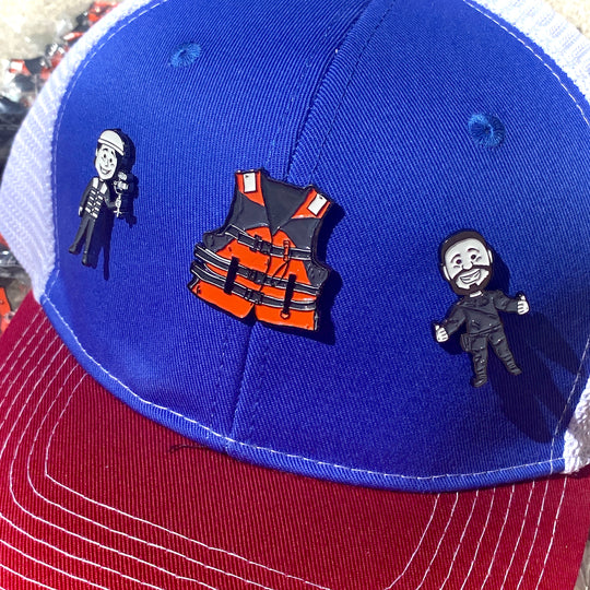 Collector Pins: ALWAYS WEAR YOUR LIFE JACKET