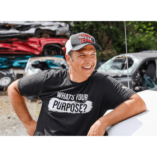 WHAT'S YOUR PURPOSE Premium Crew T-Shirts