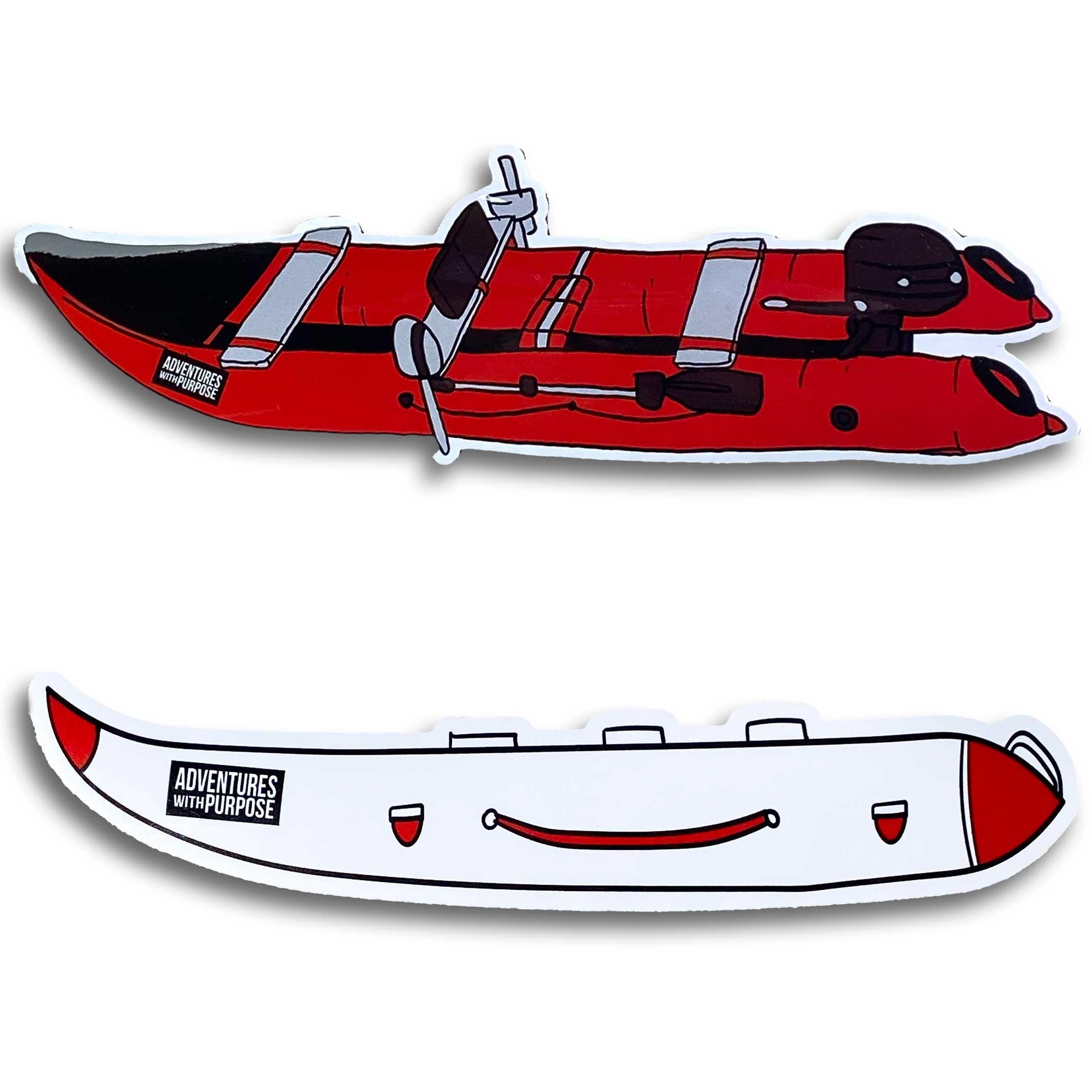 Vinyl Stickers: AWP Inflatable Boat
