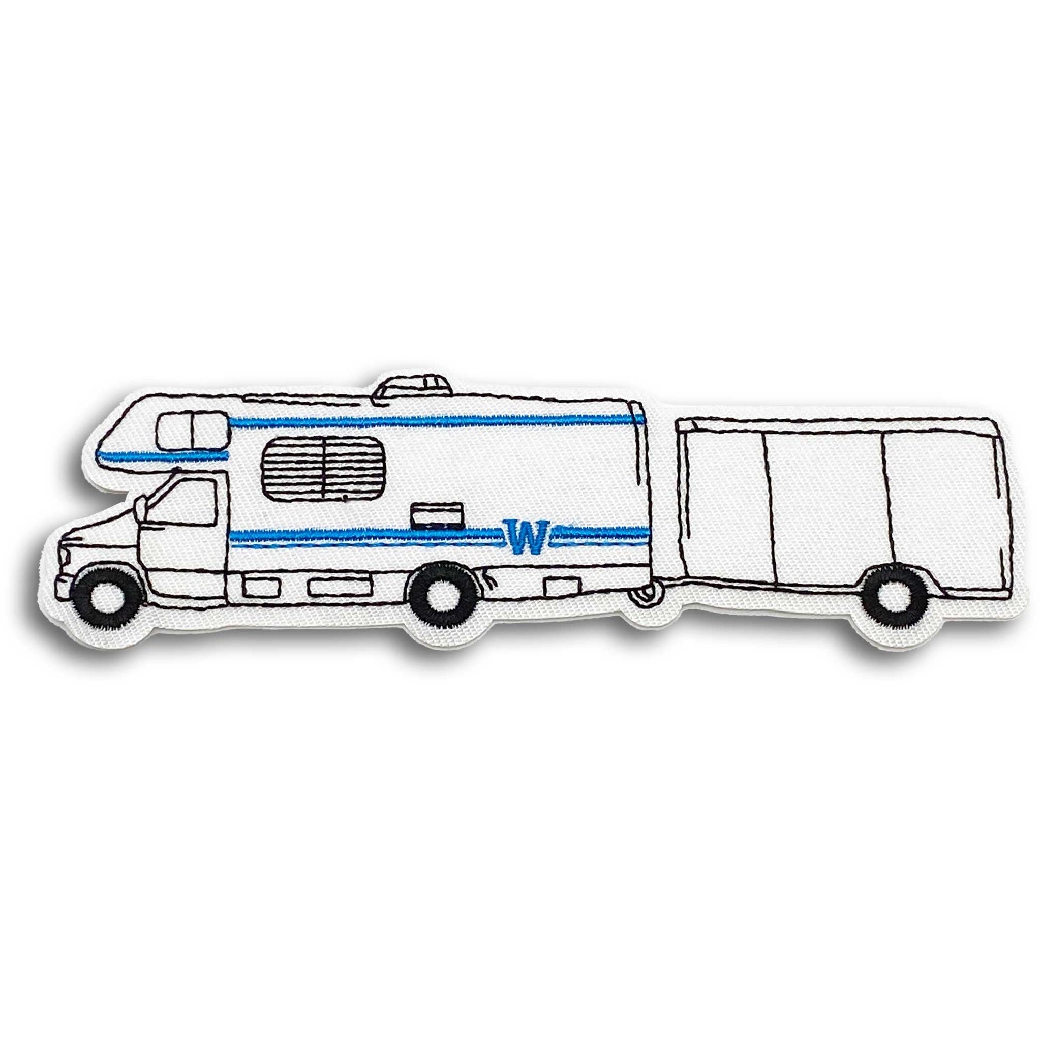 Iron-on Patch: AWP RV & GEAR TRAILER