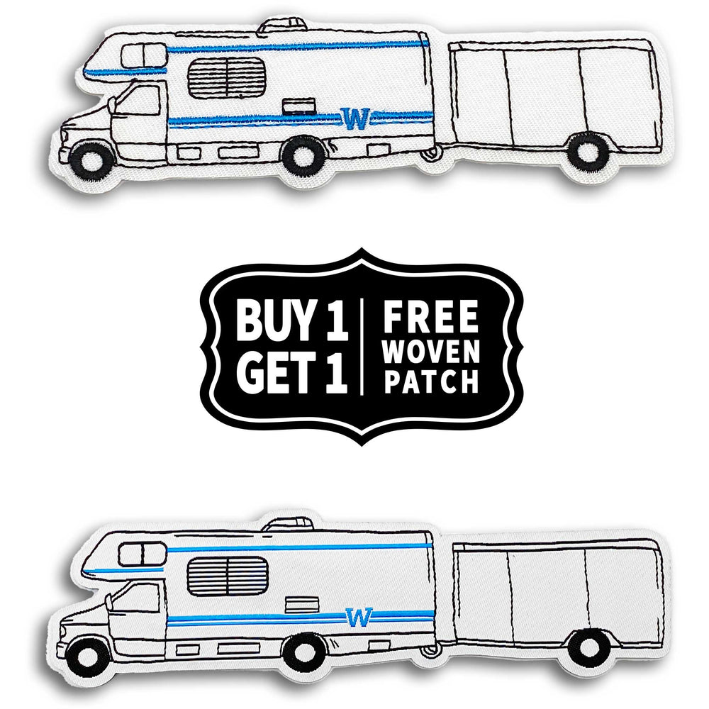 Iron-on Patch: AWP RV & GEAR TRAILER