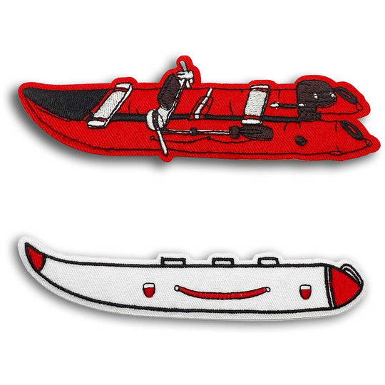 Iron-on Patch: INFLATABLE BOAT