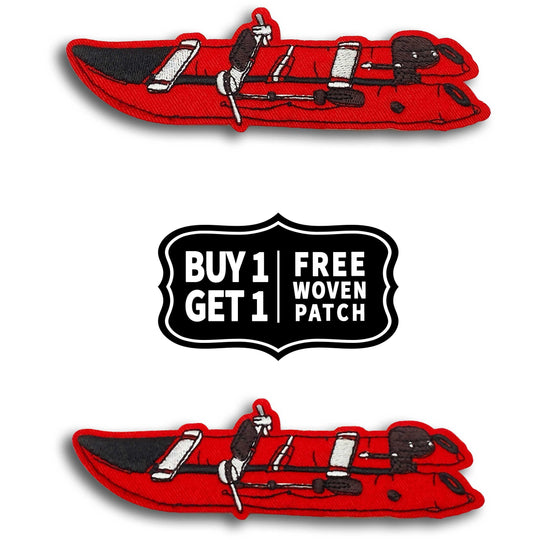 Iron-on Patch: INFLATABLE BOAT