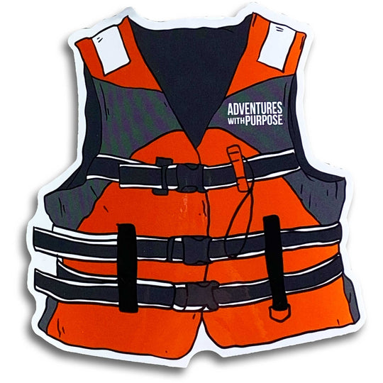 Vinyl Stickers: ALWAYS WEAR YOUR LIFE JACKET