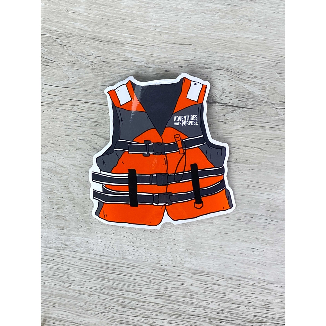 Vinyl Stickers: ALWAYS WEAR YOUR LIFE JACKET
