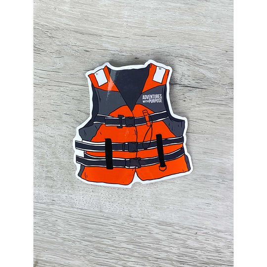 Vinyl Stickers: ALWAYS WEAR YOUR LIFE JACKET