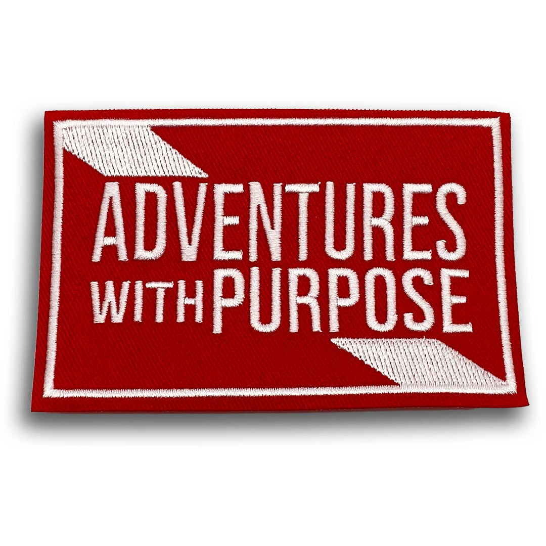Iron-on Patch: Adventures With Purpose