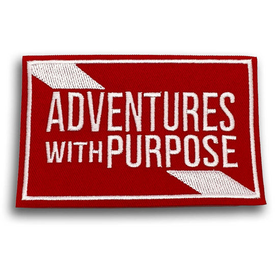 Iron-on Patch: Adventures With Purpose