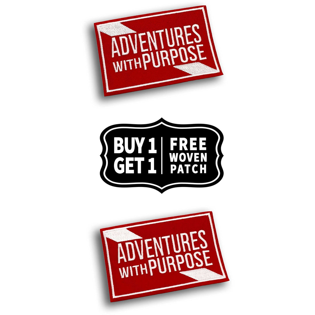 Iron-on Patch: Adventures With Purpose