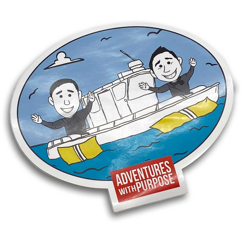 Vinyl Stickers: FOUND $85,000 BOAT