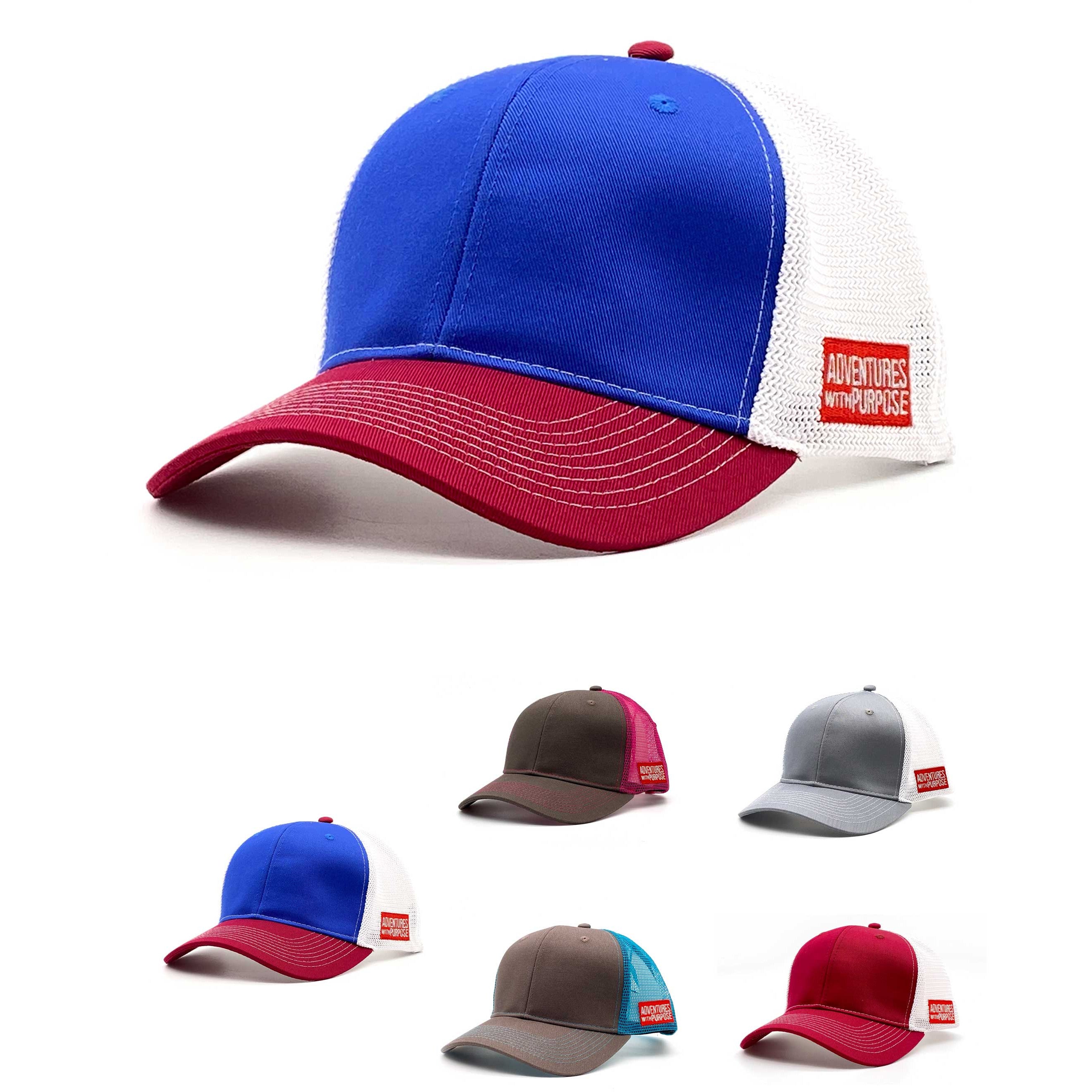 AWP EMBROIDERED BLANK FRONT PANEL HATS