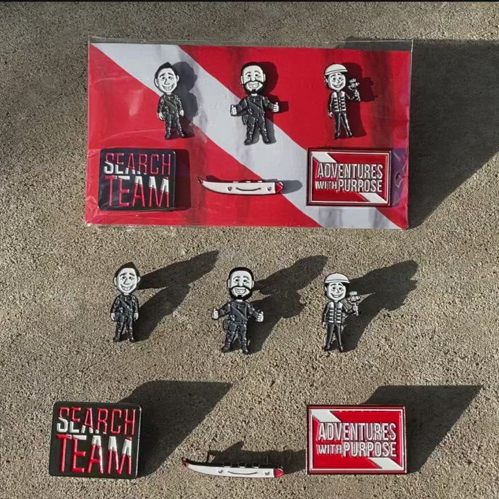 Collector Pins: 6 Piece AWP Pin Set